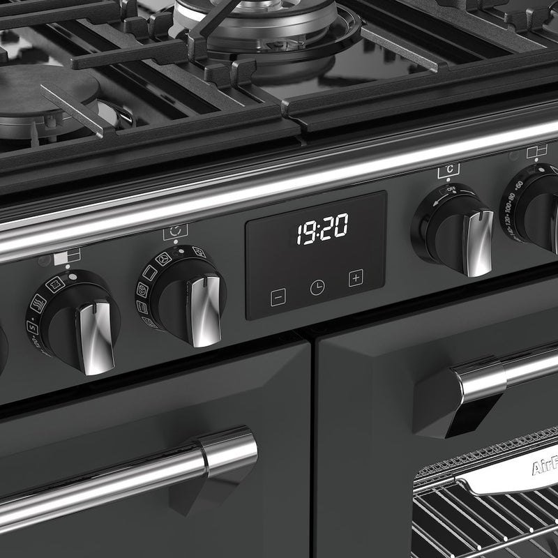 Stoves RCA RICH 100DF 100cm Richmond Dual Fuel Range Cooker - Anthracite