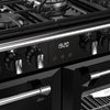 Stoves RCA RICH 100DF 100cm Richmond Dual Fuel Range Cooker - Black Thumbnail