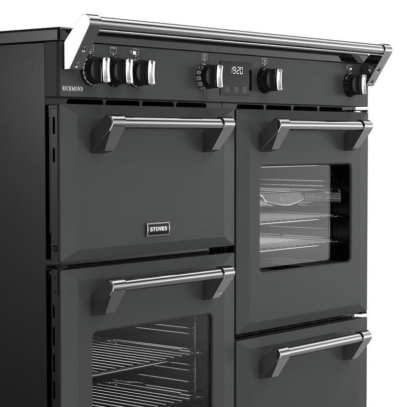 Stoves RCA RICH 100Ei TCH 100cm Richmond Electric Induction Touch Range Cooker - Anthracite