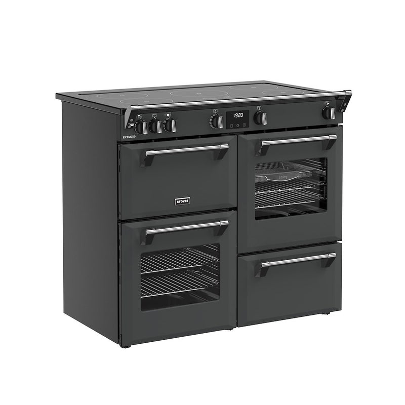 Stoves RCA RICH 100Ei TCH 100cm Richmond Electric Induction Touch Range Cooker - Anthracite