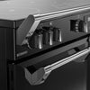 Stoves RCA RICH 100Ei TCH 100cm Richmond Electric Induction Touch Range Cooker - Black Thumbnail