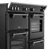 Stoves RCA RICH 100Ei TCH 100cm Richmond Electric Induction Touch Range Cooker - Black Thumbnail