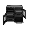 Stoves RCA RICH 100Ei TCH 100cm Richmond Electric Induction Touch Range Cooker - Black Thumbnail