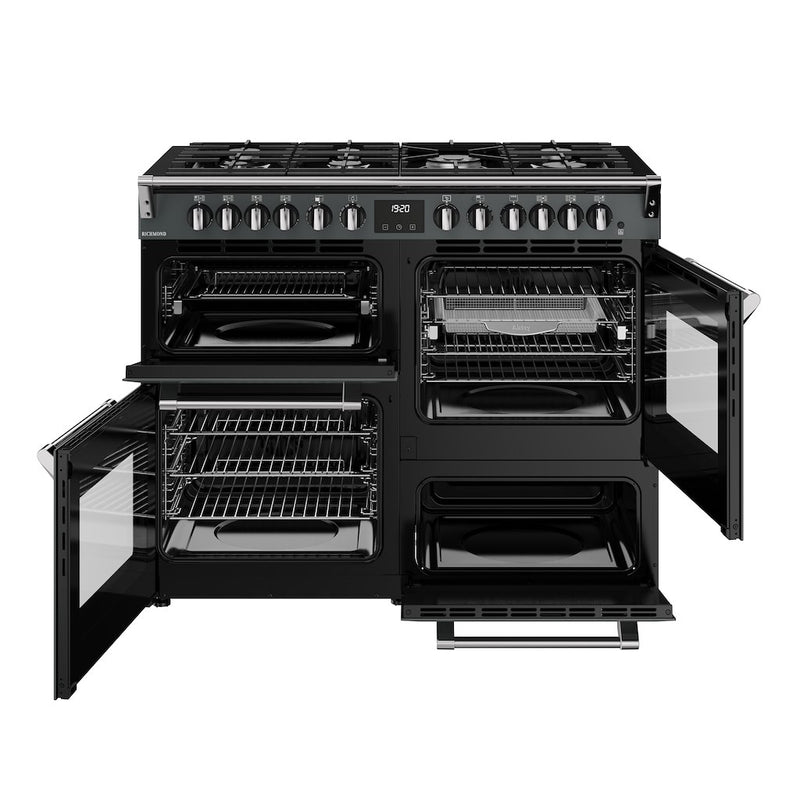 Stoves RCA RICH 110DF 110cm Richmond Dual Fuel Range Cooker - Anthracite