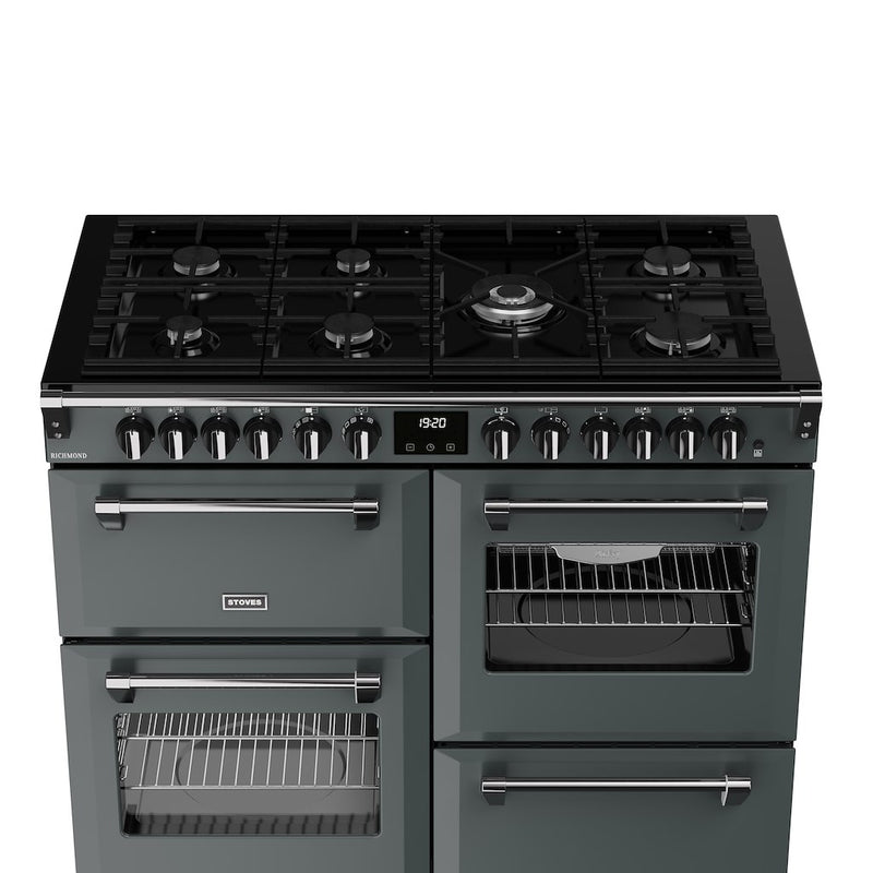Stoves RCA RICH 110DF 110cm Richmond Dual Fuel Range Cooker - Anthracite