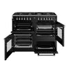 Stoves RCA RICH 110DF 110cm Richmond Dual Fuel Range Cooker - Black Thumbnail
