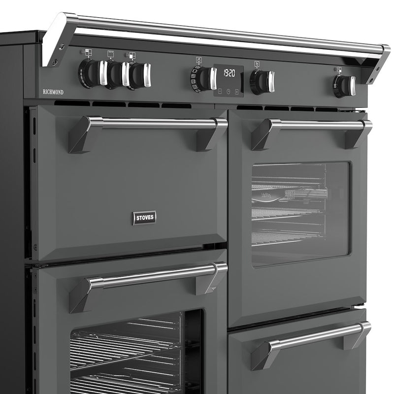 Stoves RCA RICH 110Ei TCH 110cm Richmond Electric Induction Touch Range Cooker - Anthracite