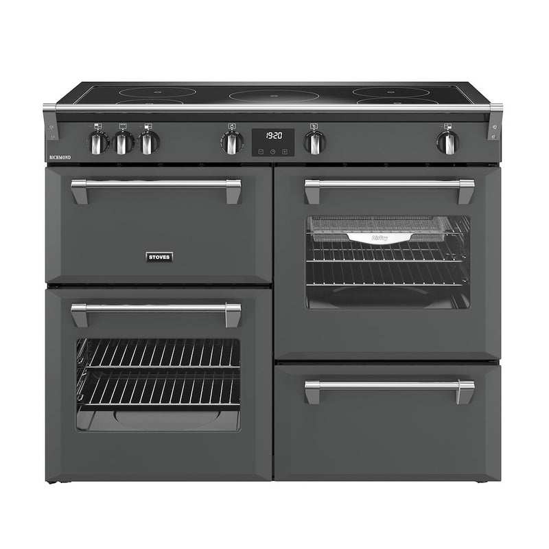 Stoves RCA RICH 110Ei TCH 110cm Richmond Electric Induction Touch Range Cooker - Anthracite