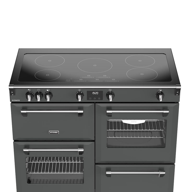 Stoves RCA RICH 110Ei TCH 110cm Richmond Electric Induction Touch Range Cooker - Anthracite