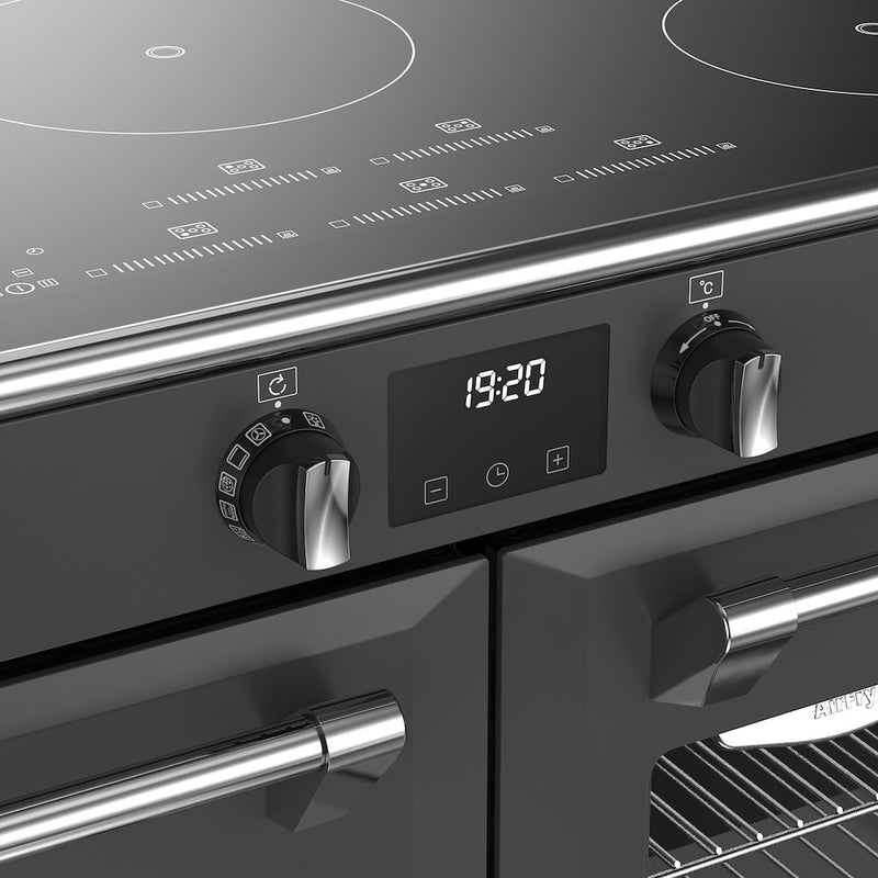 Stoves RCA RICH 110Ei TCH 110cm Richmond Electric Induction Touch Range Cooker - Anthracite