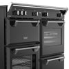 Stoves RCA RICH 110Ei TCH 110cm Richmond Electric Induction Touch Range Cooker - Black Thumbnail