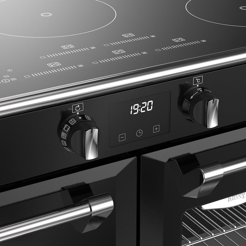 Stoves RCA RICH 110Ei TCH 110cm Richmond Electric Induction Touch Range Cooker - Black