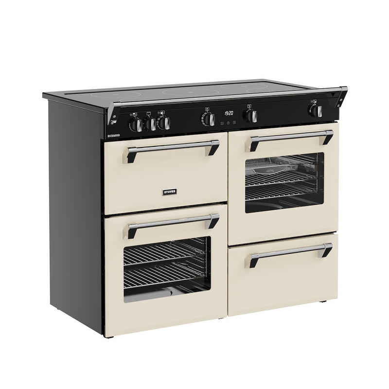 Stoves RCA RICH 110Ei TCH 110cm Richmond Electric Induction Touch Range Cooker - Cream