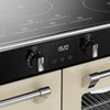 Stoves RCA RICH 110Ei TCH 110cm Richmond Electric Induction Touch Range Cooker - Cream Thumbnail
