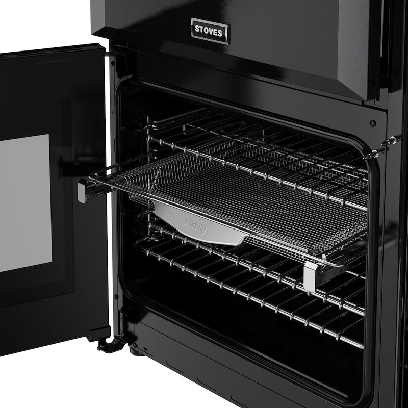 Stoves DX RCA RICH 90DF 90cm Richmond DX Dual Fuel Range Cooker - Black