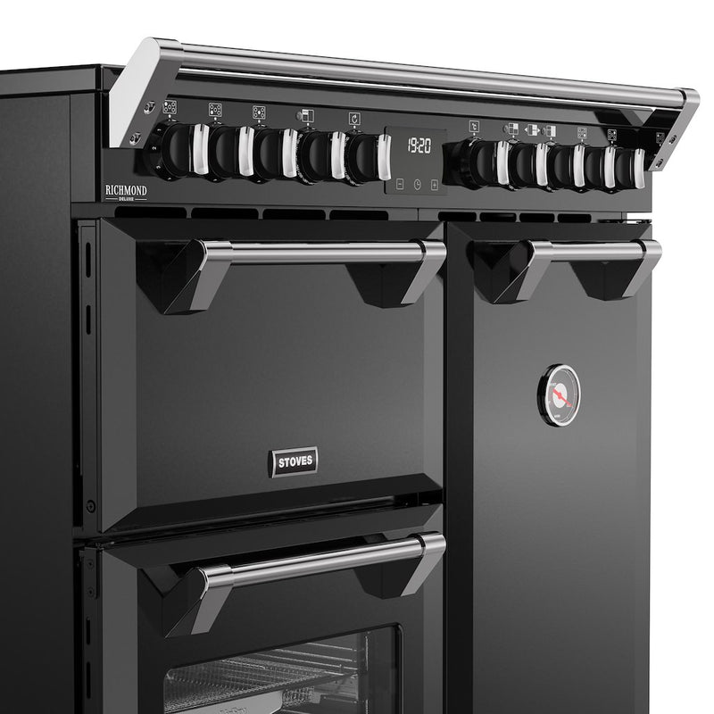 Stoves DX RCA RICH 90Ei RTY 90cm Richmond DX Electric Induction Rotary Range Cooker - Black