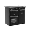 Stoves DX RCA RICH 90Ei RTY 90cm Richmond DX Electric Induction Rotary Range Cooker - Black Thumbnail