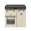 Stoves DX RCA RICH 90Ei RTY 90cm Richmond DX Electric Induction Rotary Range Cooker - Cream Thumbnail