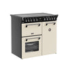 Stoves DX RCA RICH 90Ei RTY 90cm Richmond DX Electric Induction Rotary Range Cooker - Cream Thumbnail