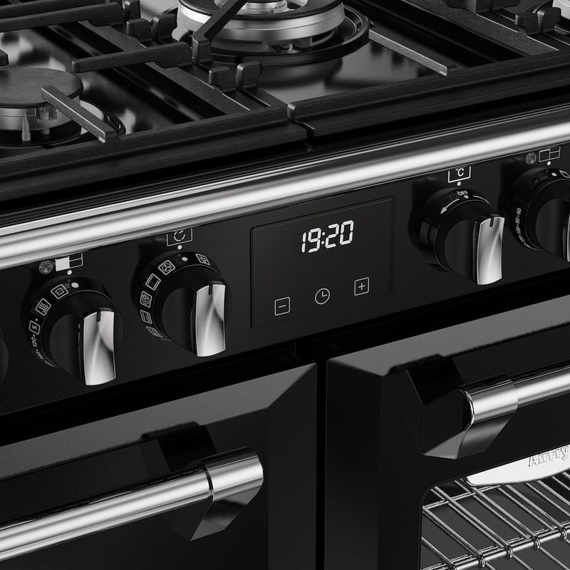 Stoves DX RCA RICH 100DF 100cm Richmond DX Dual Fuel Range Cooker - Black