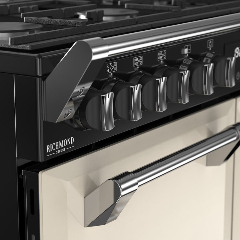 Stoves DX RCA RICH 100DF 100cm Richmond DX Dual Fuel Range Cooker - Cream