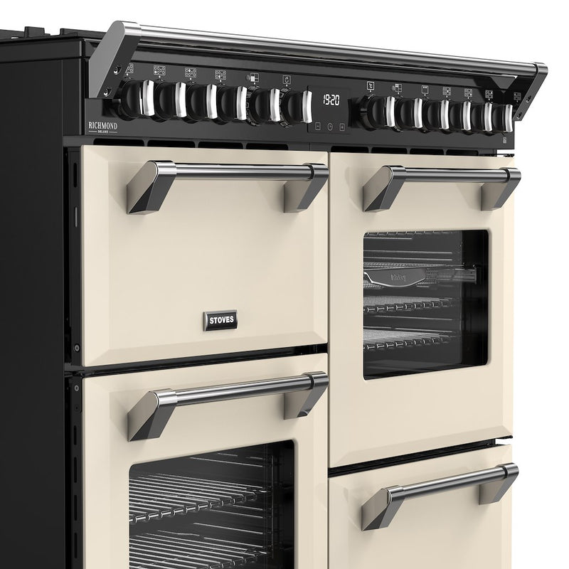 Stoves DX RCA RICH 100DF 100cm Richmond DX Dual Fuel Range Cooker - Cream