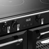 Stoves DX RCA RICH 100Ei RTY 100cm Richmond DX Electric Induction Rotary Range Cooker - Black Thumbnail
