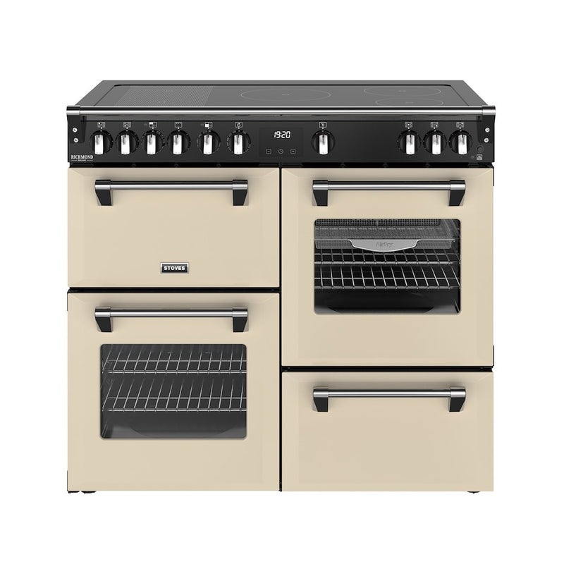 Stoves DX RCA RICH 100Ei RTY 100cm Richmond DX Electric Induction Rotary Range Cooker - Cream