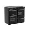 Stoves DX RCA RICH 100Ei ZLS 100cm Richmond DX Electric Induction Zoneless Range Cooker - Black Thumbnail
