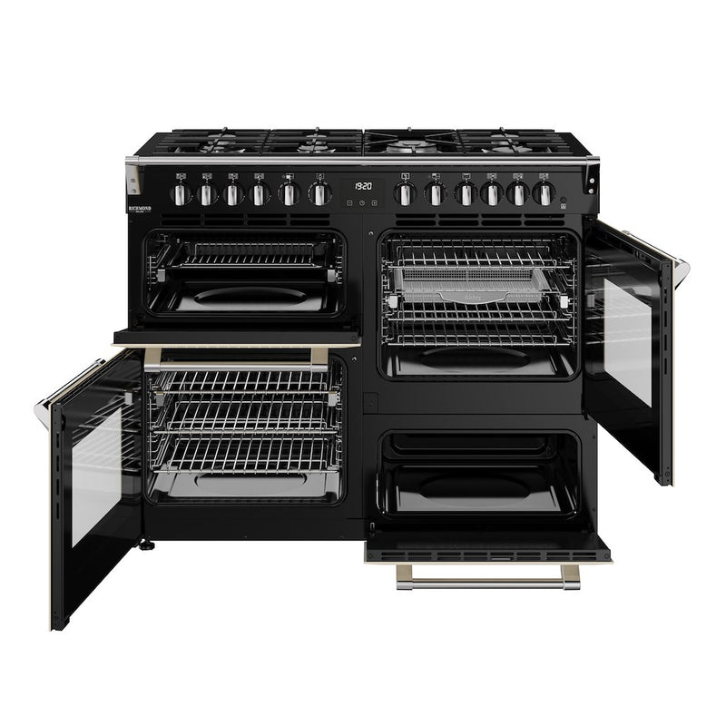 Stoves DX RCA RICH 110DF 110cm Richmond DX Dual Fuel Range Cooker - Cream