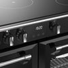 Stoves DX RCA RICH 110Ei RTY 110cm Richmond DX Electric Induction Rotary Range Cooker - Black Thumbnail
