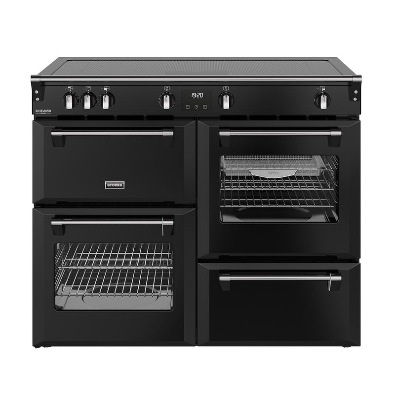 Stoves DX RCA RICH 110Ei ZLS 110cm Richmond DX Electric Induction Zoneless Range Cooker - Black