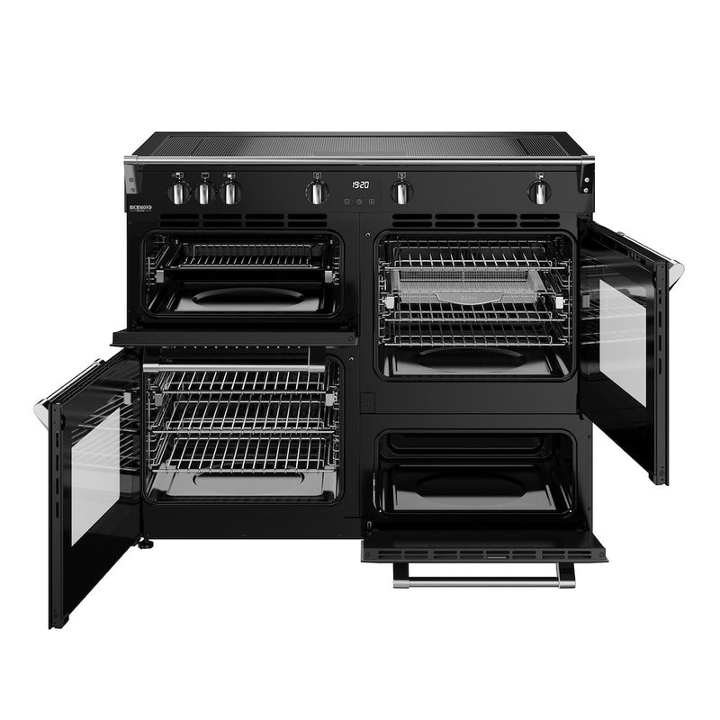 Stoves DX RCA RICH 110Ei ZLS 110cm Richmond DX Electric Induction Zoneless Range Cooker - Black