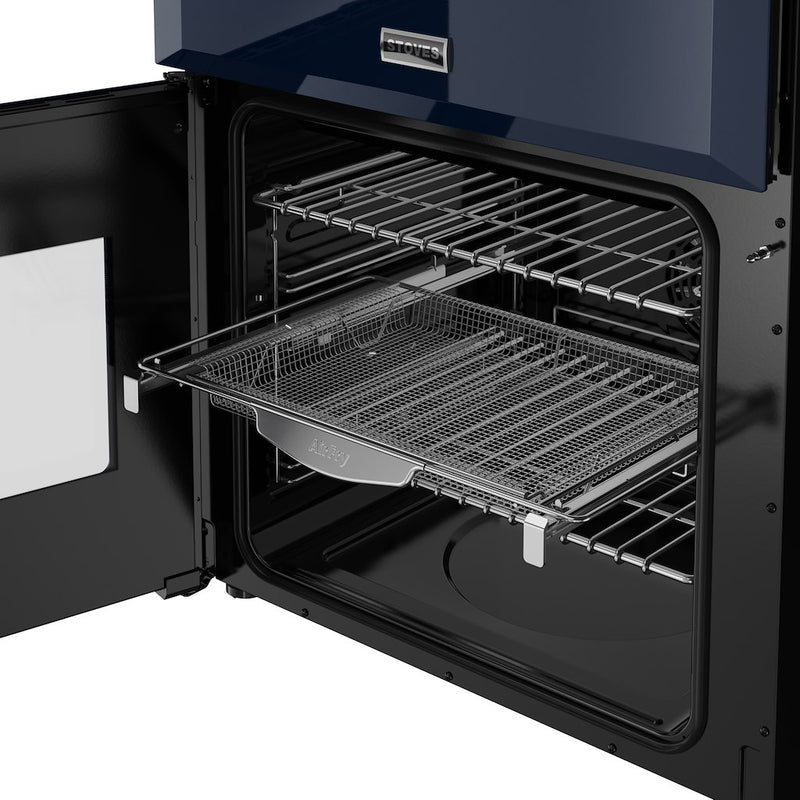 Stoves DX MRA RICH 60DF 60cm Dual Fuel Cooker with Double Oven - Midnight Blue