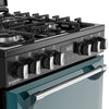 Stoves DX MRA RICH 60DF 60cm Dual Fuel Cooker with Double Oven - Deep Marine Thumbnail