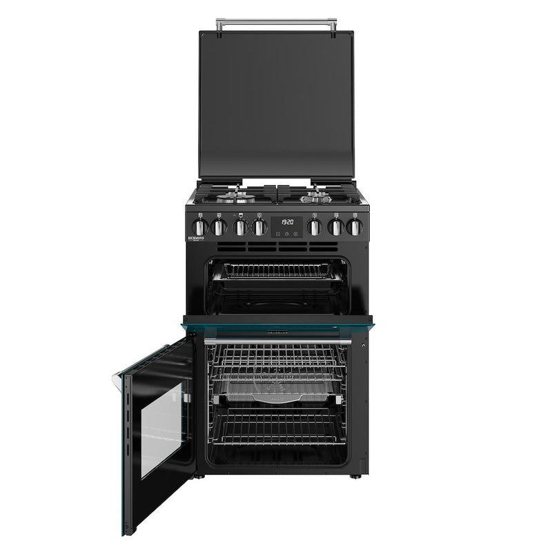 Stoves DX MRA RICH 60DF 60cm Dual Fuel Cooker with Double Oven - Deep Marine