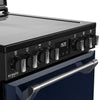Stoves DX MRA RICH 60Ei RTY 60cm Richmond DX Electric Induction Rotary Cooker - Midnight Blue Thumbnail