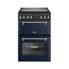 Stoves DX MRA RICH 60Ei RTY 60cm Richmond DX Electric Induction Rotary Cooker - Midnight Blue Thumbnail