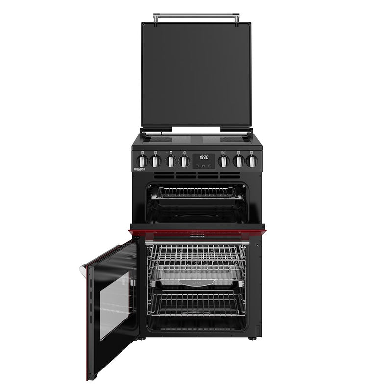 Stoves DX MRA RICH 60Ei RTY 60cm Richmond DX Electric Induction Rotary Cooker - Garnet Red