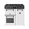 Stoves DX RCA RICH 90DF 90cm Richmond DX Dual Fuel Range Cooker - Ice White Thumbnail