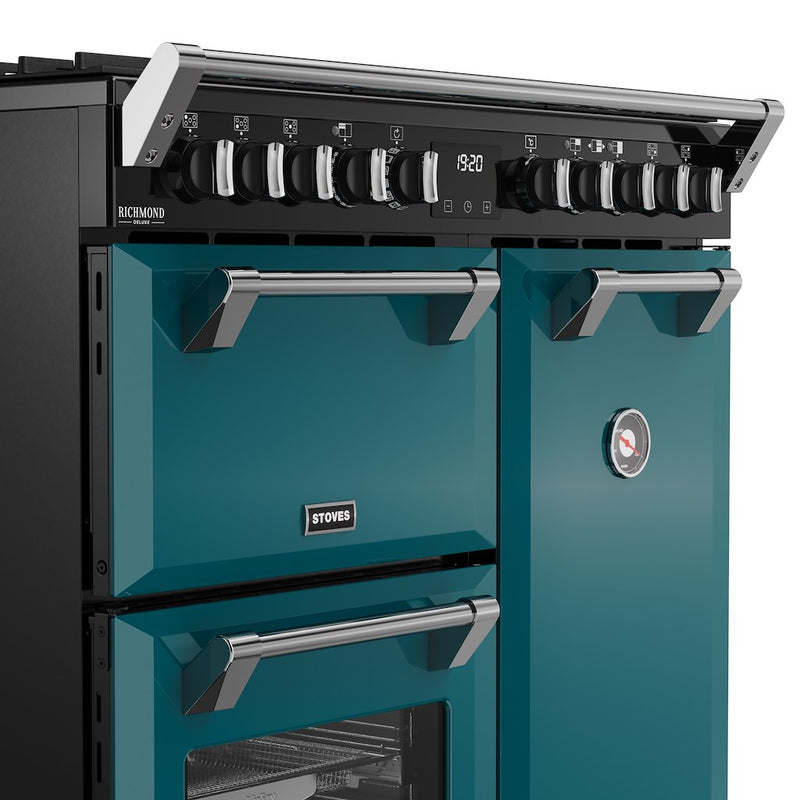 Stoves DX RCA RICH 90DF 90cm Richmond DX Dual Fuel Range Cooker - Deep Marine