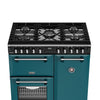 Stoves DX RCA RICH 90DF 90cm Richmond DX Dual Fuel Range Cooker - Deep Marine Thumbnail