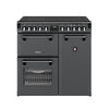 Stoves DX RCA RICH 90Ei RTY 90cm Richmond DX Electric Induction Rotary Range Cooker - Anthracite Grey Thumbnail