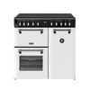 Stoves DX RCA RICH 90Ei RTY 90cm Richmond DX Electric Induction Rotary Range Cooker - Ice White Thumbnail