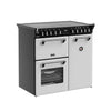 Stoves DX RCA RICH 90Ei RTY 90cm Richmond DX Electric Induction Rotary Range Cooker - Ice White Thumbnail