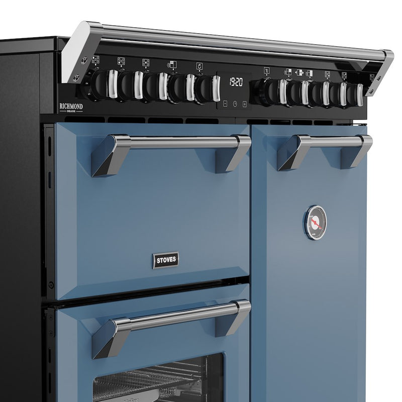 Stoves DX RCA RICH 90Ei RTY 90cm Richmond DX Electric Induction Rotary Range Cooker - Twilight Blue