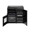 Stoves DX RCA RICH 90Ei RTY 90cm Richmond DX Electric Induction Rotary Range Cooker - Midnight Blue Thumbnail