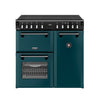 Stoves DX RCA RICH 90Ei RTY 90cm Richmond DX Electric Induction Rotary Range Cooker - Deep Marine Thumbnail