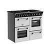 Stoves DX RCA RICH 100DF 100cm Richmond DX Dual Fuel Range Cooker - Ice White Thumbnail