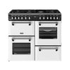 Stoves DX RCA RICH 100DF 100cm Richmond DX Dual Fuel Range Cooker - Ice White Thumbnail